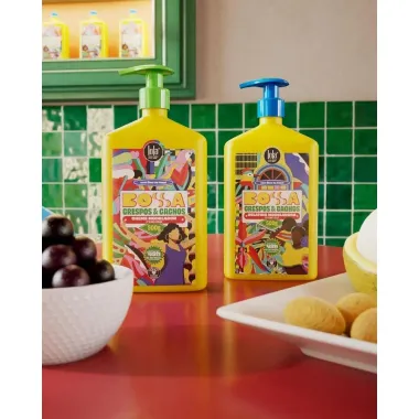 Kit Finalizador Lola Bossa Crespos e Cachos Creme Modelador 500g e Gelatina Modeladora 500g