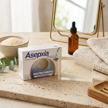 Sabonete de Glicerina Asepxia Neutro Derma 85g