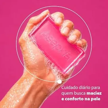 Sabonete de Glicerina Asepxia Suavizante 85g