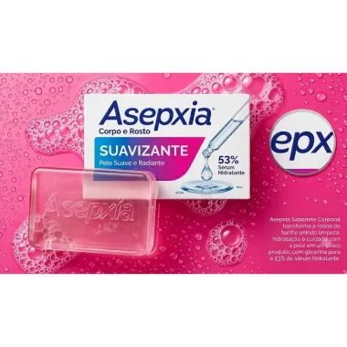 Sabonete de Glicerina Asepxia Suavizante 85g
