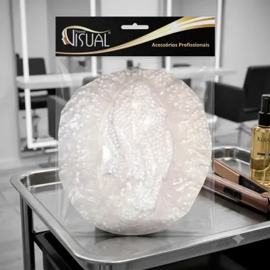 Touca T&eacute;rmica Novo Visual Isot&eacute;rmica Profissional com Bolinhas de Isopor Tamanho &Uacute;nico 1 Unidade