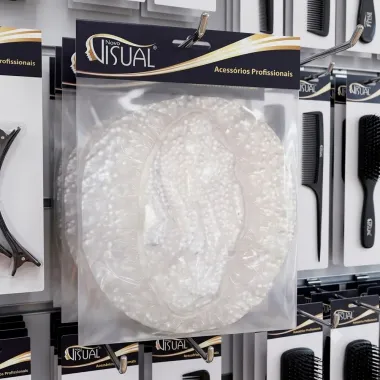 Touca T&eacute;rmica Novo Visual Isot&eacute;rmica Profissional com Bolinhas de Isopor Tamanho &Uacute;nico 1 Unidade