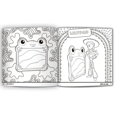 Livro Culturama Disney Arte e Cor Toy Story 5 1 Unidade