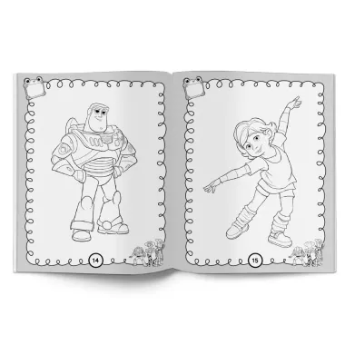 Livro Culturama Disney Toy Story 5 com 500 Adesivos