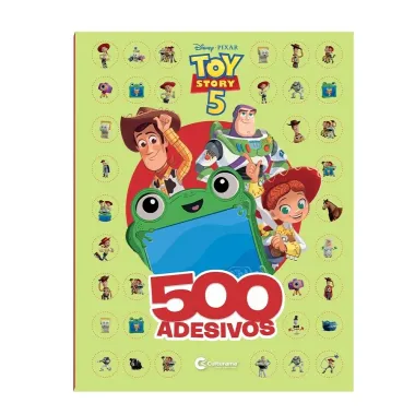 Livro Culturama Disney Toy Story 5 com 500 Adesivos