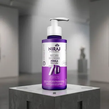 M&aacute;scara Matizadora Niraj Color 7D Perfecto P&eacute;rola Blonde 150ml
