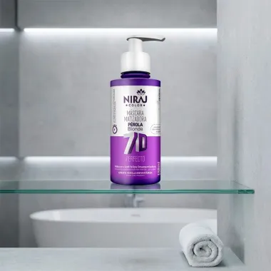 M&aacute;scara Matizadora Niraj Color 7D Perfecto P&eacute;rola Blonde 150ml