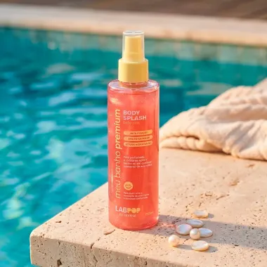 Body Splash Belle Pink LabPop by Labotrat Meu Banho Premium 190ml