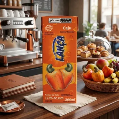 Suco Lan&ccedil;a Sabor N&eacute;ctar de Caju 200ml