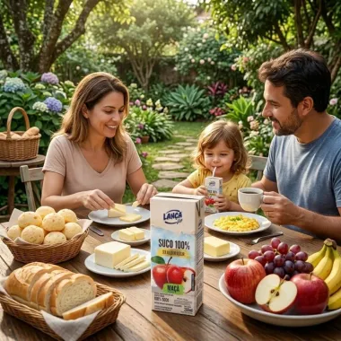 Suco Lan&ccedil;a fit 100% Sabor Ma&ccedil;a Sem Adi&ccedil;&atilde;o de A&ccedil;&uacute;car 200ml