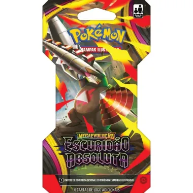 Figurinhas Pok&eacute;mon Megaevolu&ccedil;&atilde;o Escurid&atilde;o Absoluta com 6 Cartas