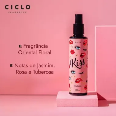 BODY SPLASH CICLO KISS 200ML
