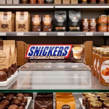 Chocolate Snickers Sabor Caramelo Macchiato 40g