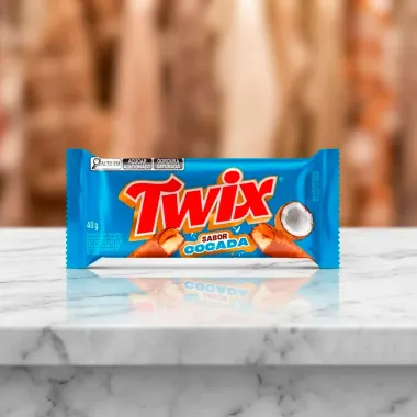 Chocolate Twix Sabor Cocada 40g