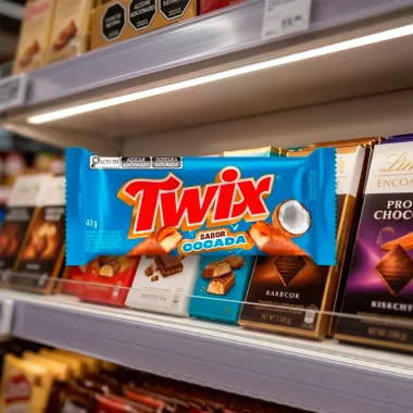 Chocolate Twix Sabor Cocada 40g