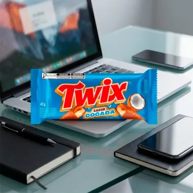 Chocolate Twix Sabor Cocada 40g