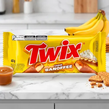 Chocolate Twix Sabor Banoffee 40g