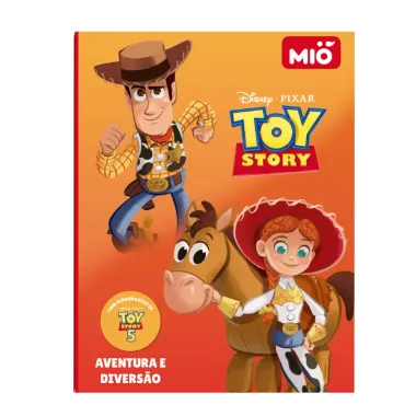 Livro de Atividades Mi&oacute; Disney Pixar Toy Story Aventura e Divers&atilde;o