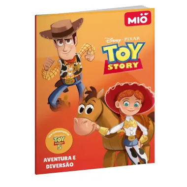 Livro de Atividades Mi&oacute; Disney Pixar Toy Story Aventura e Divers&atilde;o