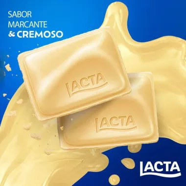 Chocolate Branco Lacta Laka 145g Tamanho Fam&iacute;lia