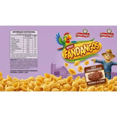 Chips Fandangos Sabor Churrasco160g