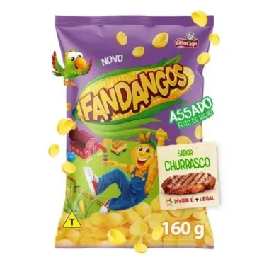 Chips Fandangos Sabor Churrasco160g