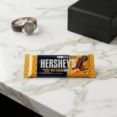 Chocolate Hersheys 40% Cacau Cookies e Caramelo 75g
