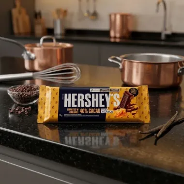 Chocolate Hersheys 40% Cacau Cookies e Caramelo 75g