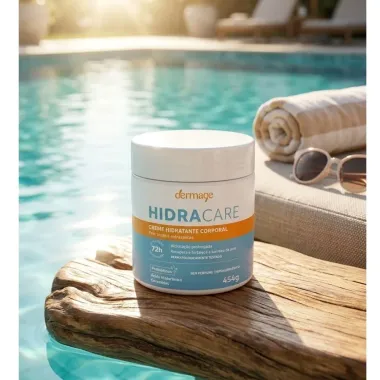 Creme Hidratante Corporal Dermage Hidracare Pele Secas a Extrassecas 454g