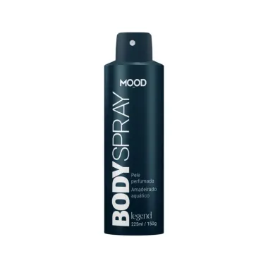 Body Spray Corporal Mood Amadeirado Aqu&aacute;tico Legend 225ml