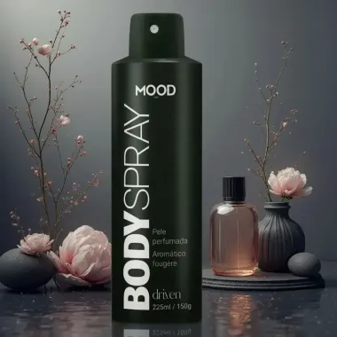 Body Spray Corporal Mood Arom&aacute;tico Foug&eacute;re Driven 225ml