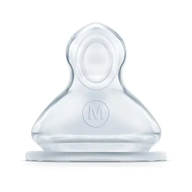 Bico de Mamadeira Nuk First Choice Fluxo M&eacute;dio +3 Meses 2 Unidades