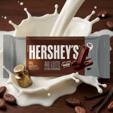 Chocolate Hershey's Ao Leite Extra Cremoso 20g