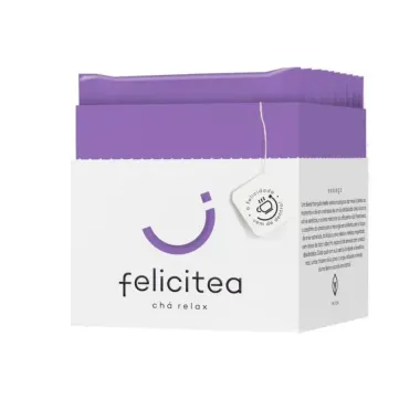 Ch&aacute; Relax Felicitea Sossego com 15 Saches