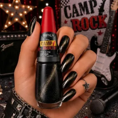 Esmalte Impala Disney Camp Rock This is Me Cat Eye Efeito Magn&eacute;tico
