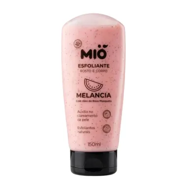 Esfoliante Rosto e Corpo Mi&oacute; Melancia com &Oacute;leo de Rosa Mosqueta 150g