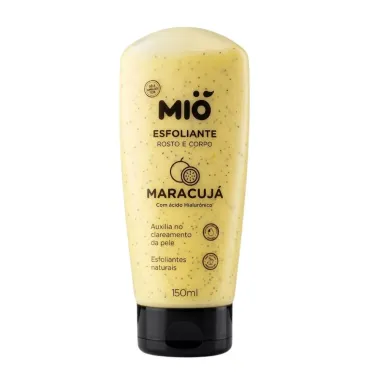 Esfoliante Rosto e Corpo Mi&oacute; Maracuj&aacute; com &Aacute;cido Hialur&ocirc;nico 150g