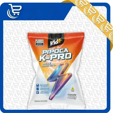 Pipoca Torrada k-Pro Kid Mais 8g de Proteina 40g