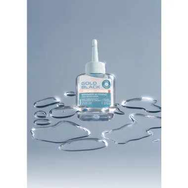 Reparador de Pontas Amend Gold Black Nutritive para Cabelos Muito Cacheados ou Crespos 30ml