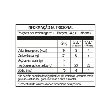 Suplemento Alimentar de Carboidrato em Pastilha de Goma Flowpro Sabor Laranja 24g