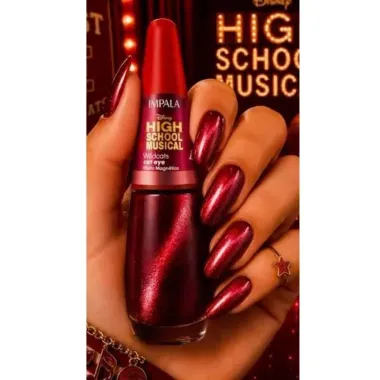 Esmalte Impala Disney High School Musical Wildcats Cat Eye Efeito Magn&eacute;tico