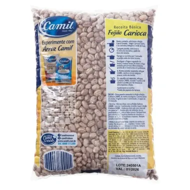 Feij&atilde;o Camil Carioca 1kg