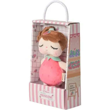 Mini Boneca Angela Metoo Moranguinho bup Baby com 1 unidade