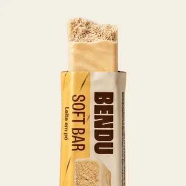 Barra Protein Bendu Soft Bar 12g de Prote&iacute;na Leite em P&oacute; Zero 45g