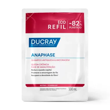 Shampoo Antiqueda Queda e Ancoragem Ducray Anaphase Queda Cr&ocirc;nica Fase de Manuten&ccedil;&atilde;o Refil 300ml