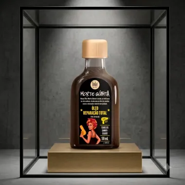 &Oacute;leo Capilar Lola From Rio Morte S&uacute;bita Repara&ccedil;&atilde;o Total Cabelos Danificados 50ml