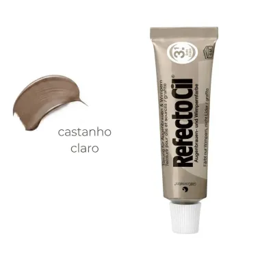 Tintura para C&iacute;lios e Sobrancelhas Refectocil 3.1 Licht Braun com 1 Unidade