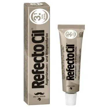 Tintura para C&iacute;lios e Sobrancelhas Refectocil 3.1 Licht Braun com 1 Unidade