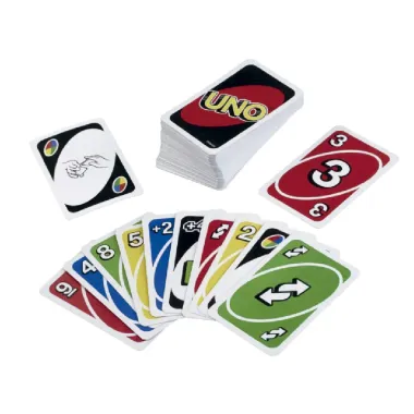 Jogo de Cartas UNO para 2 a 10 Jogadores 7+ Anos 1 Unidade