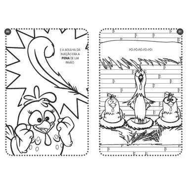 Livro Ciranda Cultural Galinha Pintadinha 365 Desenhos para Colorir